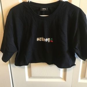 Stussy Cherries Crop Top